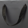 オリジナル紙袋　ハンドルはアクリル平紐
