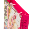 紙袋の折り返し部分もピンク色に印刷した事例 lot-198-006
