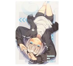同人イベント用ペーパーバッグ 小判型手穴（折り込み）平袋 イラストを全面に表裏別デザインRGB印刷事例