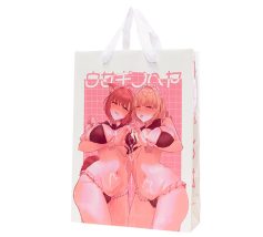 VTuberの二次創作オリジナル紙袋製作実績　A4対応サイズで全面フルカラー印刷 同人ショッパー