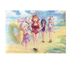 夏コミグッズ製作事例　A4クリアファイル両面フルカラー印刷