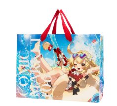 コミケショッパー製作事例　A4横対応サイズ　イラストを全面フルカラー印刷