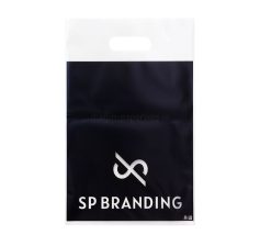 オリジナルデザインを印刷したポリバッグ B5対応サイズ透明生地 小ロット印刷事例