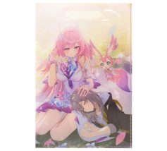 コミケグッズ製作事例　A4クリアファイルバッグ両面フルカラー印刷（白印刷あり）