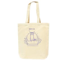 小ロット注文トートバッグ製作事例 シルク印刷のセミオリジナルコットンバッグ