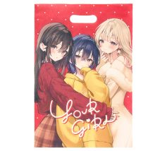 コミックマーケット用オリジナルショッパー　A4対応サイズ　フルカラー印刷 ポリエステル不織布バッグ