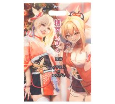 ポリエステル不織布バッグA4サイズ 同人コスプレ写真集ノベルティバッグをフルカラー印刷で製作