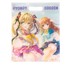 コミケ新刊セット用オリジナルノベルティバッグ　B5対応サイズ　全面フルカラー印刷 不織布バッグ