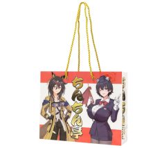 コミケショッパー：全面フルカラー印刷A4横対応サイズ 光沢ハンドル紐のショルダータイプ