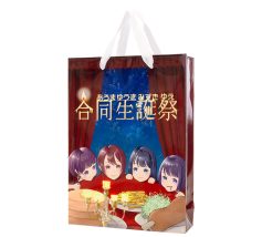 生誕祭用ショッパー製作実績 A4対応ペーパーバッグ 全面フルカラーRGB印刷