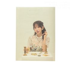 オリジナルショッパー製作事例　A4対応サイズ平袋蓋付き手穴　写真を全面フルカラー印刷