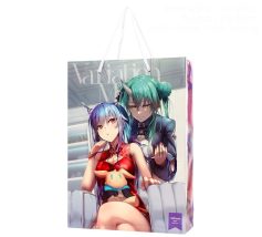 同人誌即売会用ショッパー製作実績 A4対応ペーパーバッグ 全面フルカラー印刷