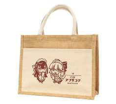 オリジナル印刷トート　ジュート＆キャンバスポケットバッグ　製作事例