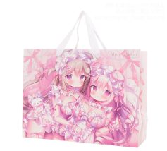コミケ用ショッパー製作実績 小ロット印刷、イラストを全面フルカラー印刷可能なA4横対応紙袋