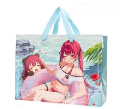 VTuberの二次創作オリジナル紙袋製作実績　A4対応サイズで全面フルカラー印刷 同人ショッパー