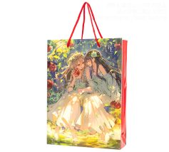 コミケ用ショッパー製作実績 小ロット印刷、イラストを全面フルカラー印刷可能なA4縦対応紙袋